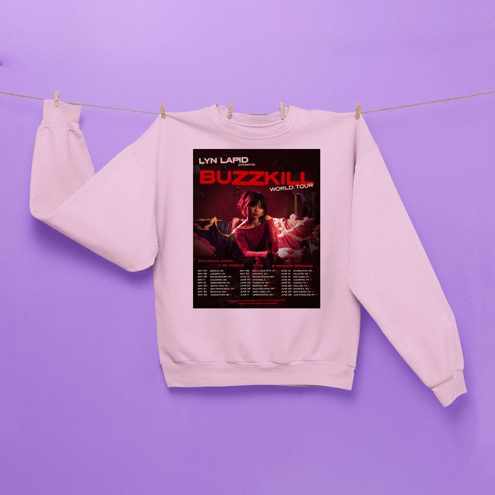 Lyn Lapid Buzzkill World Tour 2025 Apparel